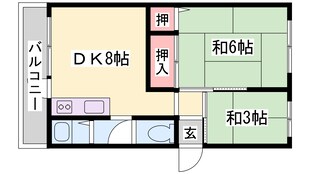 はりま勝原駅 徒歩15分 2階の物件間取画像